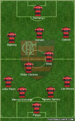 CR Flamengo Formation 2013