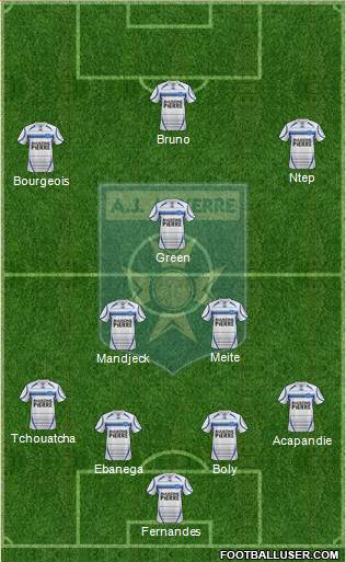 A.J. Auxerre Formation 2013