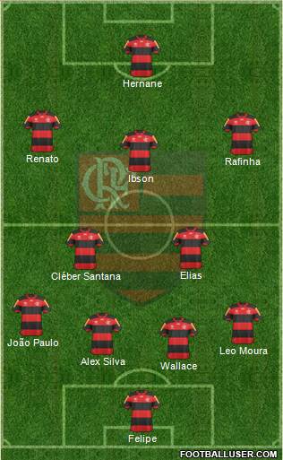 CR Flamengo Formation 2013