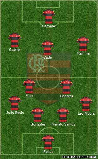 CR Flamengo Formation 2013