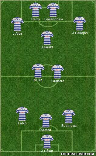 Queens Park Rangers Formation 2013