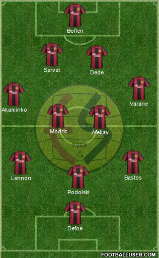 Eskisehirspor Formation 2013