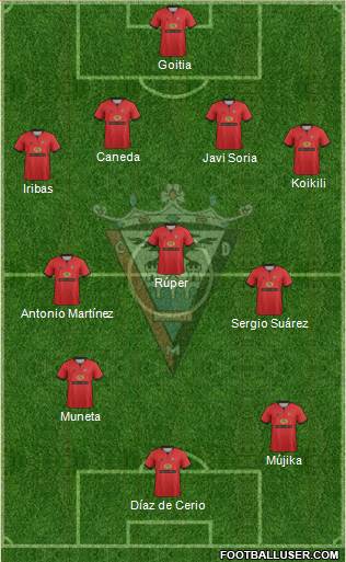 C.D. Mirandés Formation 2013