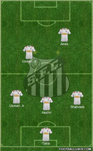 Santos FC Formation 2013