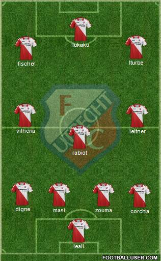 FC Utrecht Formation 2013