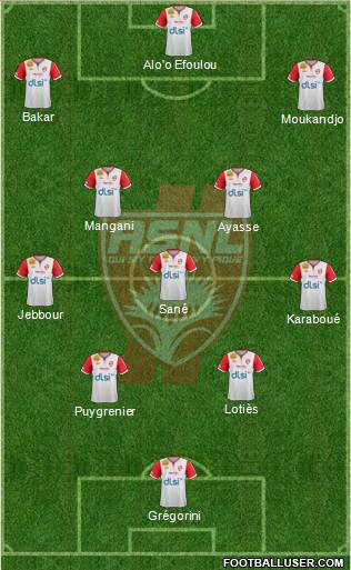 A.S. Nancy Lorraine Formation 2013