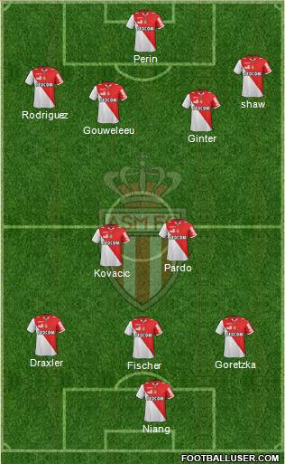 AS Monaco FC Formation 2013