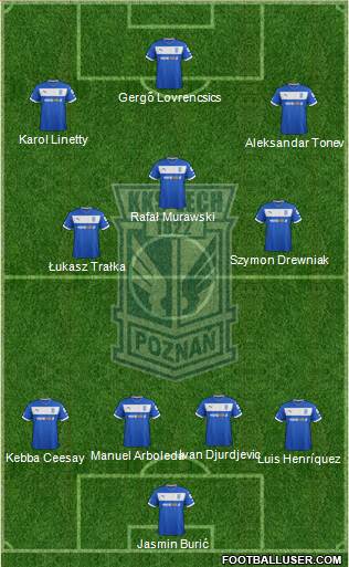 Lech Poznan Formation 2013