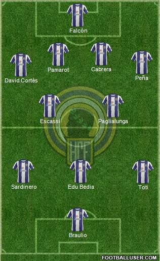 Hércules C.F., S.A.D. Formation 2013