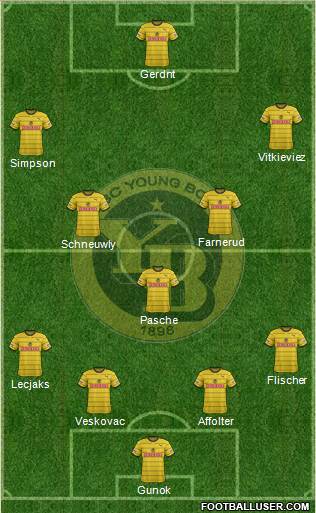 BSC Young Boys Formation 2013