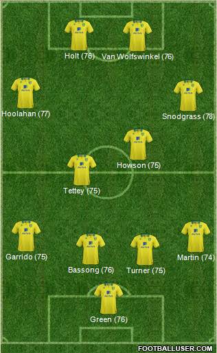 Norwich City Formation 2013