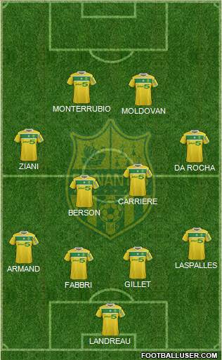 FC Nantes Formation 2013