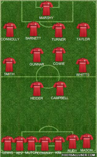 Cardiff City Formation 2013