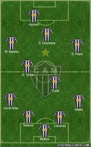 C Atlético Mineiro Formation 2013