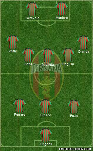 Ternana Formation 2013