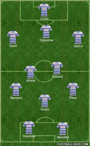 Queens Park Rangers Formation 2013