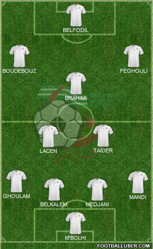 Algeria Formation 2013