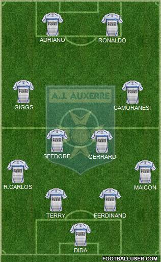 A.J. Auxerre Formation 2013