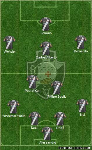 CR Vasco da Gama Formation 2013