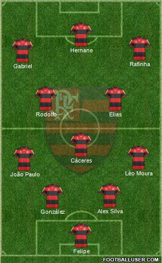 CR Flamengo Formation 2013