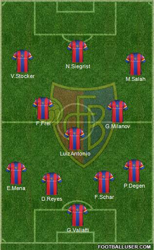 FC Basel Formation 2013