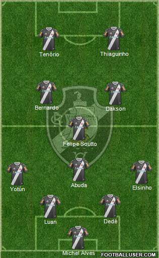 CR Vasco da Gama Formation 2013