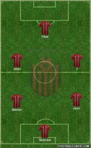 KF Shkendija HB 79 Tetovo Formation 2013