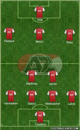 AZ Alkmaar Formation 2013