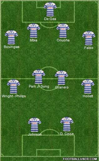 Queens Park Rangers Formation 2013