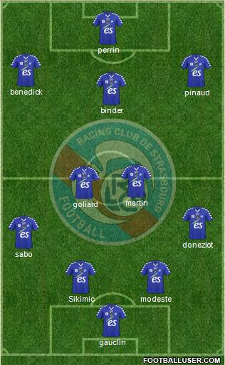 Racing Club de Strasbourg-Football Formation 2013