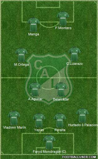 AC Deportivo Cali Formation 2013