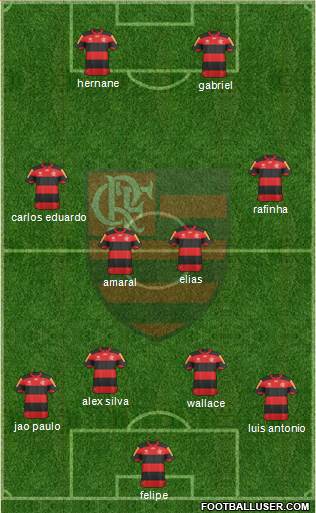 CR Flamengo Formation 2013