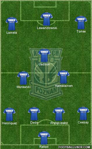 Lech Poznan Formation 2013