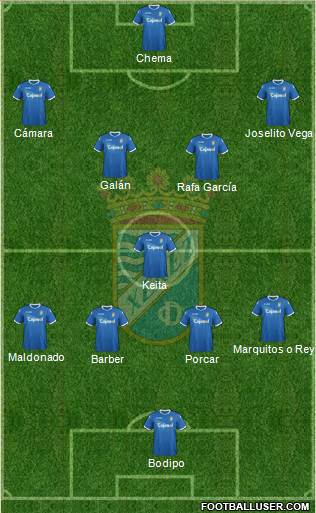 Xerez C.D., S.A.D. Formation 2013