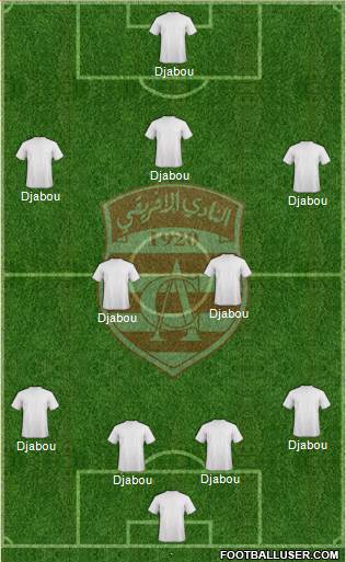 Club Africain Tunis Formation 2013