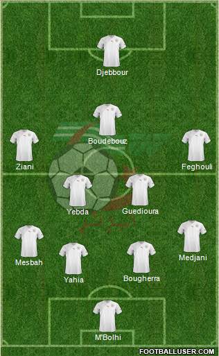 Algeria Formation 2013