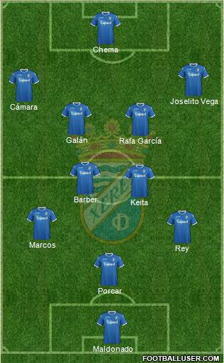 Xerez C.D., S.A.D. Formation 2013