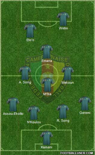 Cameroon Formation 2013