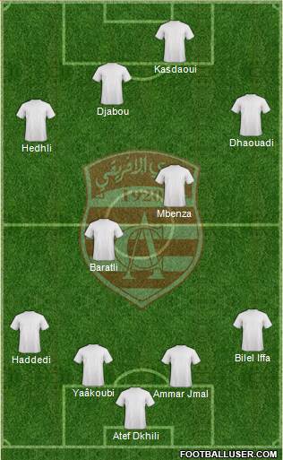 Club Africain Tunis Formation 2013