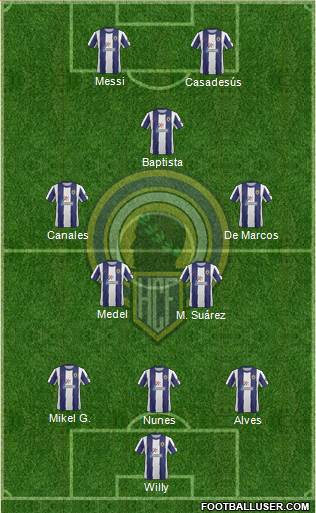 Hércules C.F., S.A.D. Formation 2013