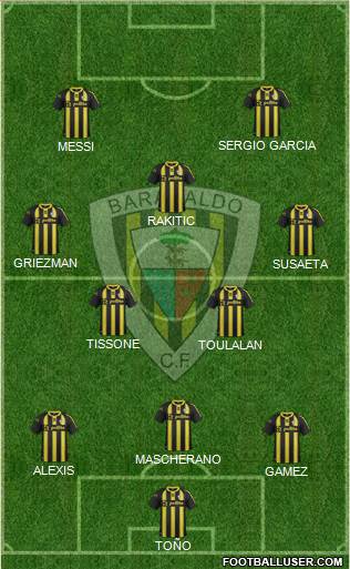 Barakaldo C.F. Formation 2013