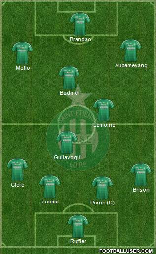 A.S. Saint-Etienne Formation 2013