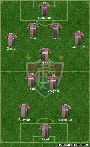 Fluminense FC Formation 2013