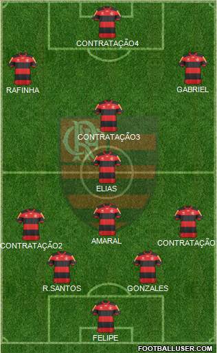 CR Flamengo Formation 2013