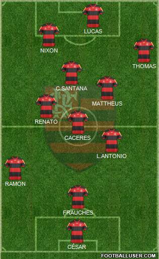 CR Flamengo Formation 2013