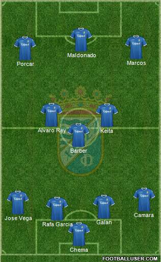 Xerez C.D., S.A.D. Formation 2013