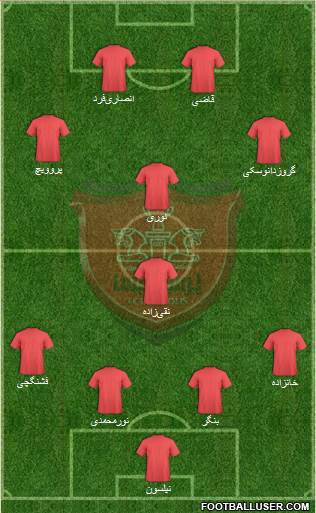 Persepolis Tehran Formation 2013