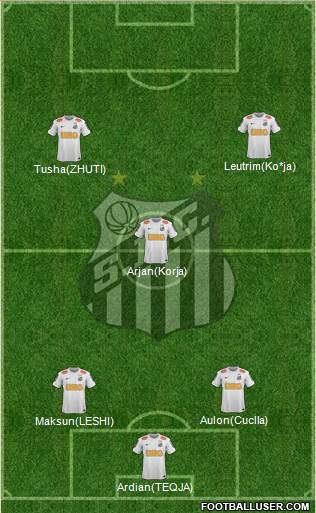 Santos FC Formation 2013