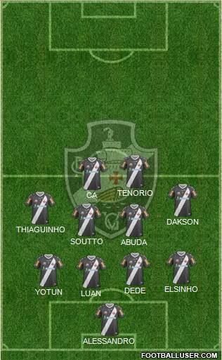 CR Vasco da Gama Formation 2013