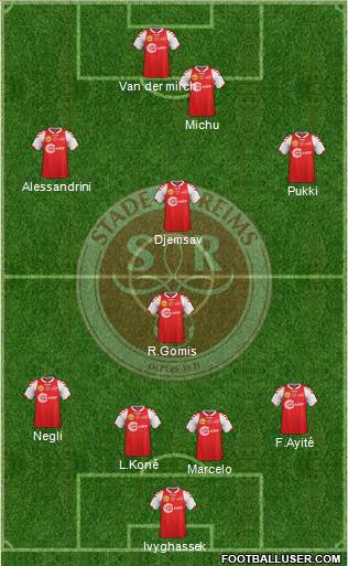 Stade de Reims Formation 2013